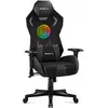 Image de Huzaro Combat 7.6 RGB Chaise de jeu noire, Chaise gaming, Noir