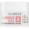 Image de Claresa, Nail art + faux ongles, Gel de construction en caoutchouc Gel Uvled 45 G (Ongles artificiels, Rose chaud)