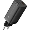 Image de iBox C-65 PD65W UNIVERSAL CHARGER GaN US (65 W), Chargeur USB, Noir