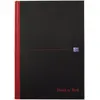 Image de Oxford, Cahier + bloc-notes, Black 'n Red (A4, Quadrillé, Couverture rigide)