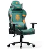 Image de Diablo Fotel Chairs Fotel gamingowy X-One 2.0, World of Tanks, Chaise gaming, Vert
