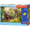 Image de Castorland Dinosaur Battle, puzzle de 180 pièces (180 pièces)