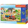 Image de Castorland Life on the Farm, puzzle 40 pièces maxi (40 pièces)