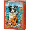 Image de Castorland Puzzle 500 pieces Collie, Guitar and the Sea (500 pièces)