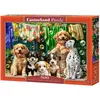 Image de Castorland Puzzle 500 Puppies, Laundry and Bird Antics CASTOR (500 pièces)