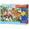 Image de Castorland Farm Friends, puzzle de 60 pièces (60 pièces)