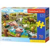 Image de Castorland Life on the Farm, puzzle de 70 pièces (70 pièces)