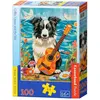 Image de Castorland Puzzle 100 pieces Collie, Guitar and the Sea (100 pièces)