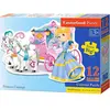 Image de Castorland Princess Carriage,Puzzle 12 pièces maxi (12 pièces)