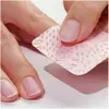 Image de Neonail, Nail art + faux ongles, Perforated Dust-Free Cotton Pads for Nails (Ongles artificiels)