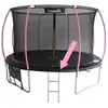 Image de Lean Toys Couverture de ressort Lean Sport pour trampoline Sport Max 8ft noir rose