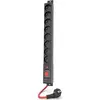 Image de Acar, Multiprise, LISTWA ZASILAJ CA R8 POWER 3M 8X 230V PL CZARNA 16A (8x, Type 25, 1.50 m)