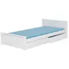 Image de ADRK Furniture, Lit pour enfant, Lit avec matelas ALDEX 200x90 (90 x 200 cm)