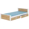 Image de ADRK Furniture, Lit pour enfant, Lit avec matelas ALDEX 200x90 (90 x 200 cm)
