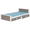 Image de ADRK Furniture, Lit pour enfant, Lit avec matelas ALDEX 200x90 (90 x 200 cm)