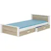 Image de ADRK Furniture, Lit pour enfant, Lit ALDEX 200x90