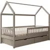 Image de ADRK Furniture, Lit pour enfant, Lit de maison Galicja