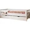 Image de ADRK Furniture, Lit pour enfant, Lit d'enfant Flora