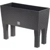 Image de Prosperplast, Pot de fleurs, Pot avec insert passage de roue High DRTC600H umbra