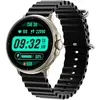 Image de Rubicon RNCF15 Titane/Noir SMARUB259 smartwatch (47 mm, sans carte SIM), Montre connectée