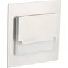 Image de Kanlux, Applique + plafonnier, Sabik Mini CW LED encastré de mur argenté (15 lm)