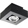 Image de Kanlux, Plafonnier, STOBI 26830 Luminaire apparent GU10 noir (GU10)