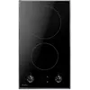 Image de Amica PH3200PG Table de cuisson céramique intégrée 2 zone(s), Plaque de cuisson, Noir