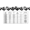 Image de Yato, Machine de jardinage : accessoires, yt-84941 - Chain 15 0,325 (Scie, Chaîne de tronçonneuse)
