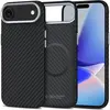Image de Tech-Protect Ion Carbon MagSafe Case für iPhone 17 Air   Schwarz und Silber (Apple iPhone 17 Pro), Coque pour téléphone portable, Noir