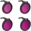 Image de Sunnylife set of four filters for DJI Neo ND8+ND16+ND32+ND64 (Filtres pour drones, DJI Neo), Drone : accessoires, Transparent