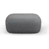 Image de Maison Heritage, Tabouret, Pouf, "Estro", 1 Place, Gris Foncé, 90x88x40 Fabriqué en Europe