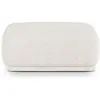 Image de Maison Heritage, Tabouret, Pouf, "Jane", 1 Place, Beige Clair, 90x90x42 Fabriqué en Europe