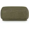 Image de Maison Heritage, Tabouret, Pouf, "Jane", 1 Place, Vert, 90x90x42 Fabriqué en Europe