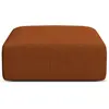 Image de Maison Heritage, Tabouret, Pouf, "Talia", 1 Place, Brique, 90x90x40 Fabriqué en Europe