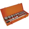 Image de Neo, Clé à douille + douilles, Jeu d'outils 21 pcs (08-061)