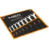 Image de Neo, Clé dynamométrique, Jeu de clés plates 6-22mm 8 pcs (09-851)