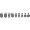 Image de Neo, Clé dynamométrique, Zestaw nasadek Torx 1/2" E10-E24 9szt. (08-649) (1/2")