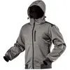 Image de Topex, Veste de travail, Veste softshell coupe-vent gris/noir L (L)