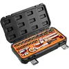 Image de Neo Tools, Clé à douille + douilles, Jeu d'outils Neo 23 pcs. (08-694)