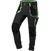 Image de No Name, Pantalon de travail, Pantalon de travail PREMIUM stretch 4 directions noir taille S (S)