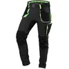 Image de No Name, Pantalon de travail, Pantalon de travail PREMIUM stretch 4 directions noir taille XL (XL)