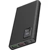 Image de Platinet Adaptateur secteur 10000mAh PD QC LED, noir (10000 mAh, 22.50 W, 37 Wh), Chargeur de secours, Noir