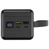 Image de Platinet Banque d'alimentation Indicateur LED Noir (50000 mAh, 22 W, 185 Wh), Chargeur de secours, Noir