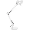 Image de Orno, Lampe de table, DEON, lampe de table, 60W, E27, haut, acier, blanc (E27)