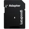 Image de Goodram Microcarte M1AA + adaptateur (64 Go, microSDXC, U1, UHS-I), Carte mémoire, Noir