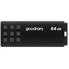 Image de Goodram UME3 UME3-0640K0R11 Lecteur portable (64 Go, USB 3.0, noir) (64 Go, USB-A), Clé USB, Noir