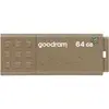 Image de Goodram UME3 USB 3.0 64GB Eco Friendly (64 Go, USB-A), Clé USB, Marron