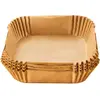 Image de Klausberg Backpapier-Einlagen für Heissluftfritteusen, 16 x 16 cm, Ustensile de cuisine : accessoires, Marron
