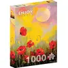 Image de Enjoy Puzzle ENJOY-1823 - Poppies in the Moonlight, puzzle, 1000 pièces (1000 pièces)