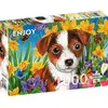 Image de Enjoy Puzzle ENJOY-1916 - Puppy Garden, puzzle, 1000 pièces (1000 pièces)